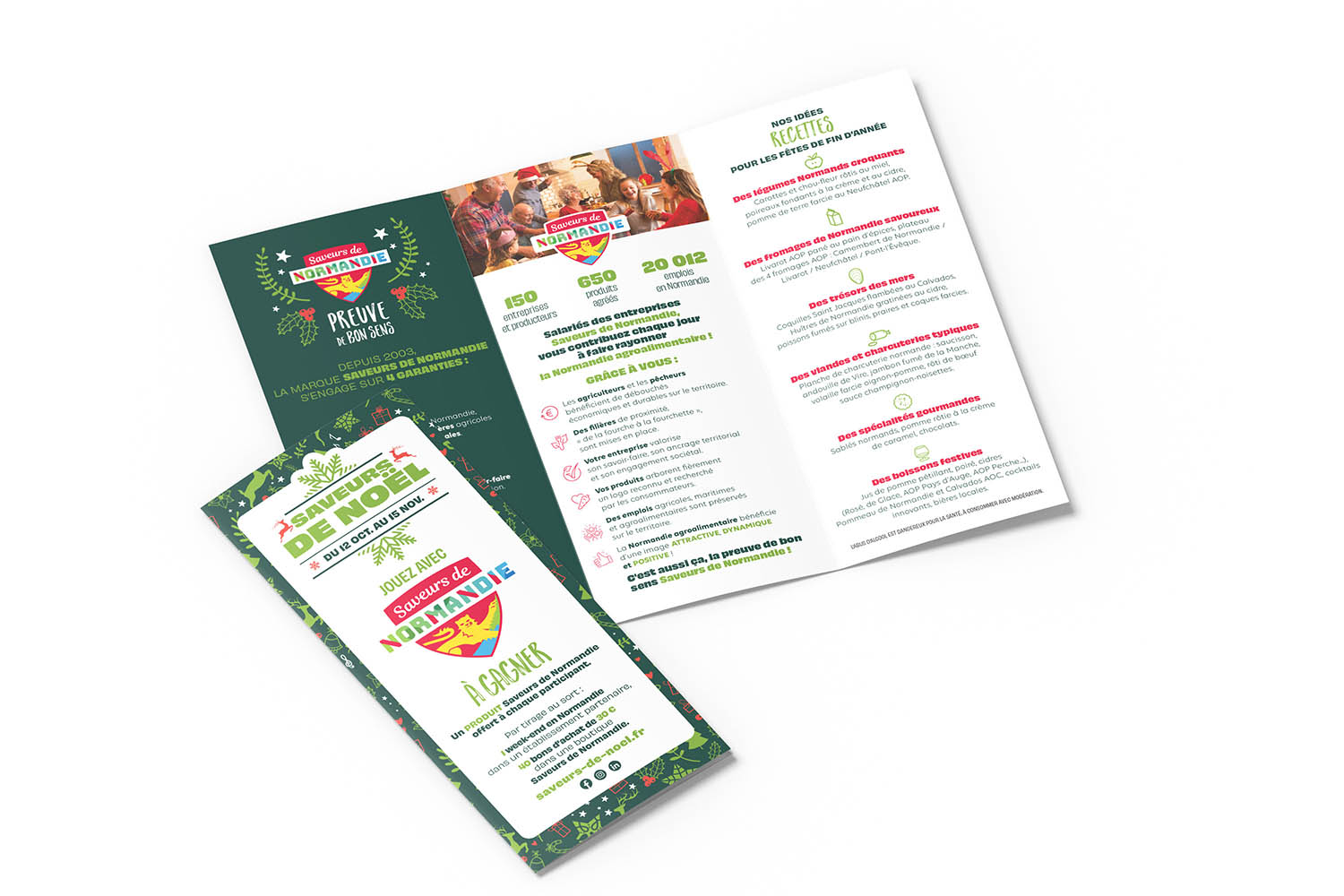 Flyer Saveurs de Noël