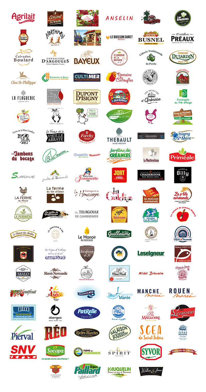 Logos des adhérents