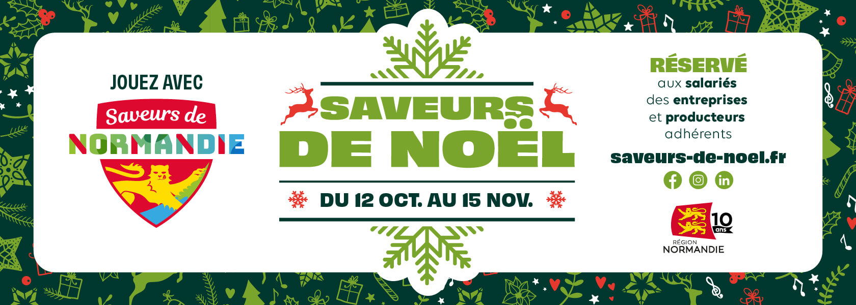 Saveurs de Noël - Saveurs de Normandie