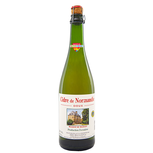 Cidre de Normandie IGP Doux Manoir de Durcet