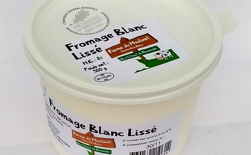 Fromage blanc lissé