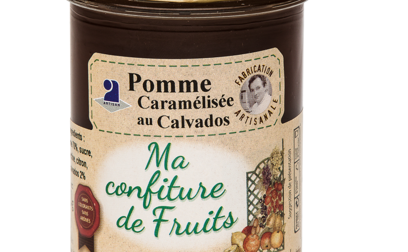 Confiture Pomme caramélisée au Calvados