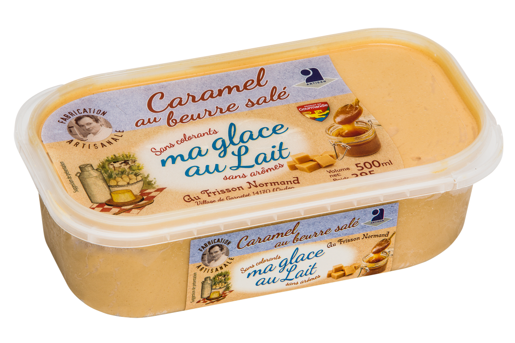FrissonNormandglaceCARAMEL Saveurs de Normandie