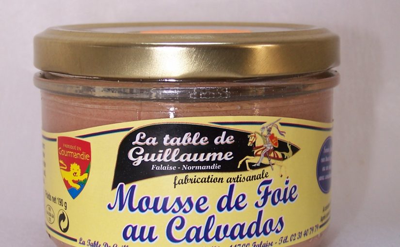 Mousse de foie au Calvados