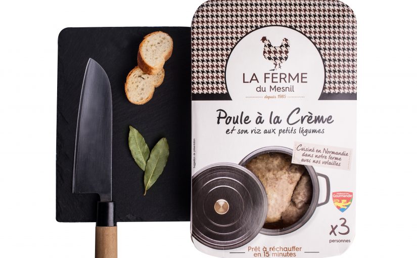 Poule à la crème