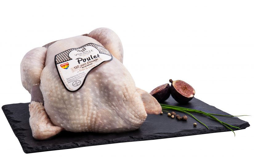 Poulet de 120 jours prêt à cuire