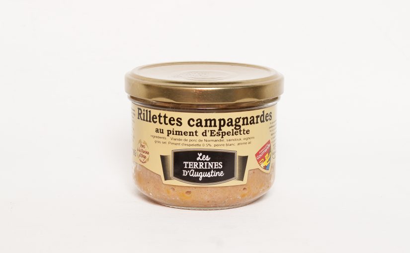 Rillettes campagnardes au Piment d’Espelette