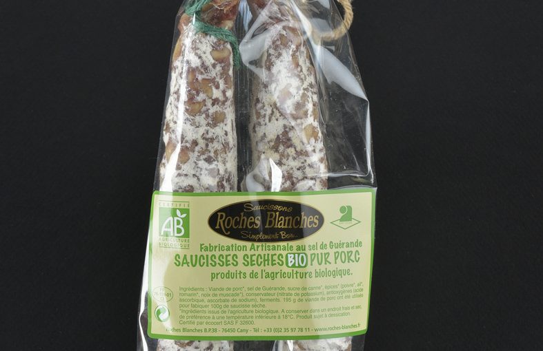 Saucisse sèche Agriculture Biologique