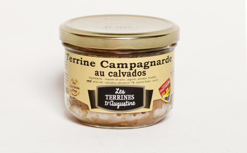 Terrine campagnarde au Calvados