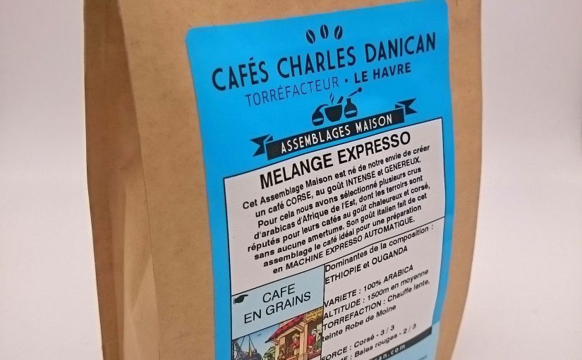 Café mélange expresso grains