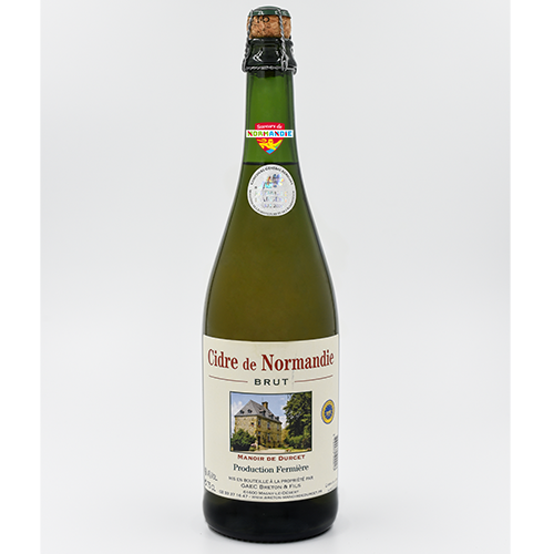 Cidre de Normandie IGP Brut Manoir de Durcet