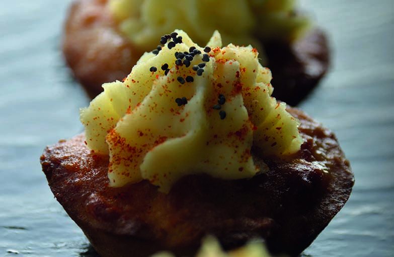 Gâteau sucré à la pomme de terre « façon cupcake »