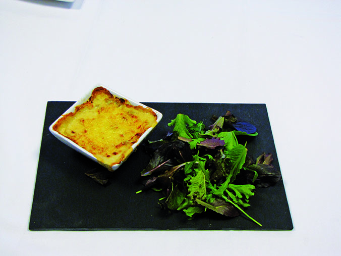 Lasagnes aux saint-jacques de Normandie