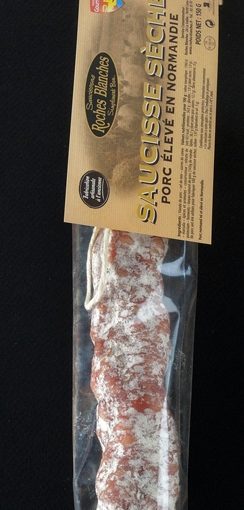 Saucisse sèche 100 % Porc Normand