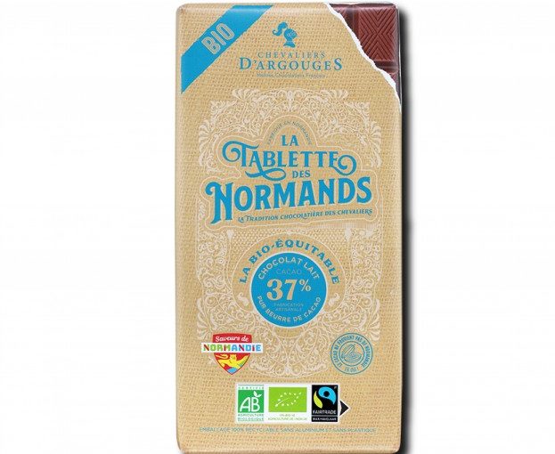 La Tablette Bio-Fairtrade chocolat lait