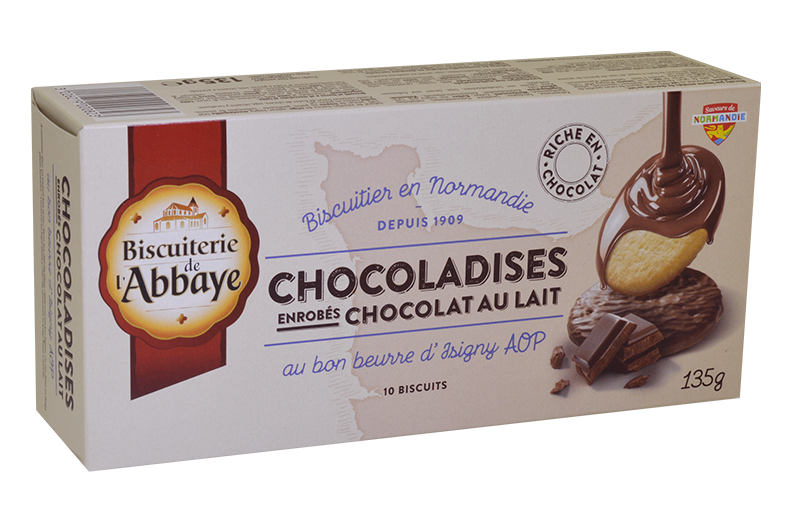 Chocoladises – Sablés au chocolat au lait au bon beurre d’Isigny AOP