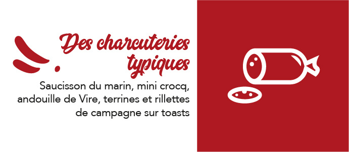 Des charcuteries typiques