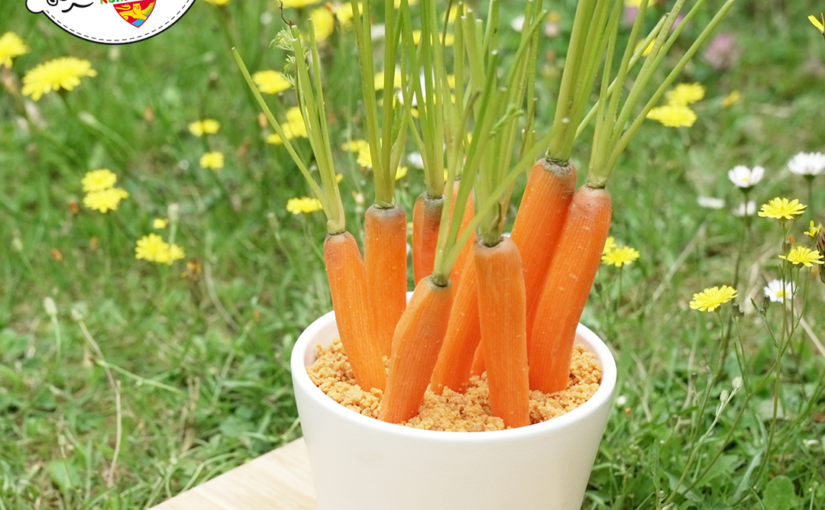 Houmous de Carottes et crumble à la Mimolette