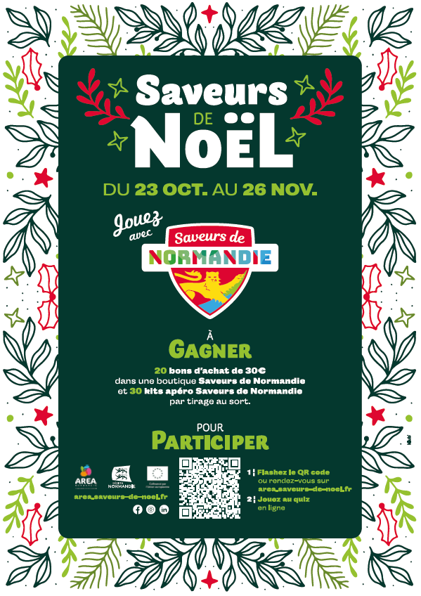 Affiche Saveurs de Noël