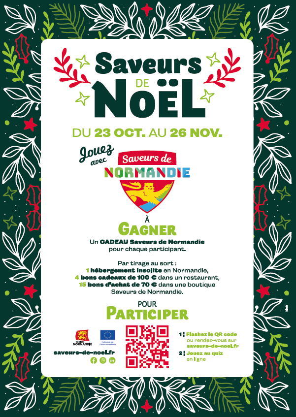 Affiche Saveurs de Noël